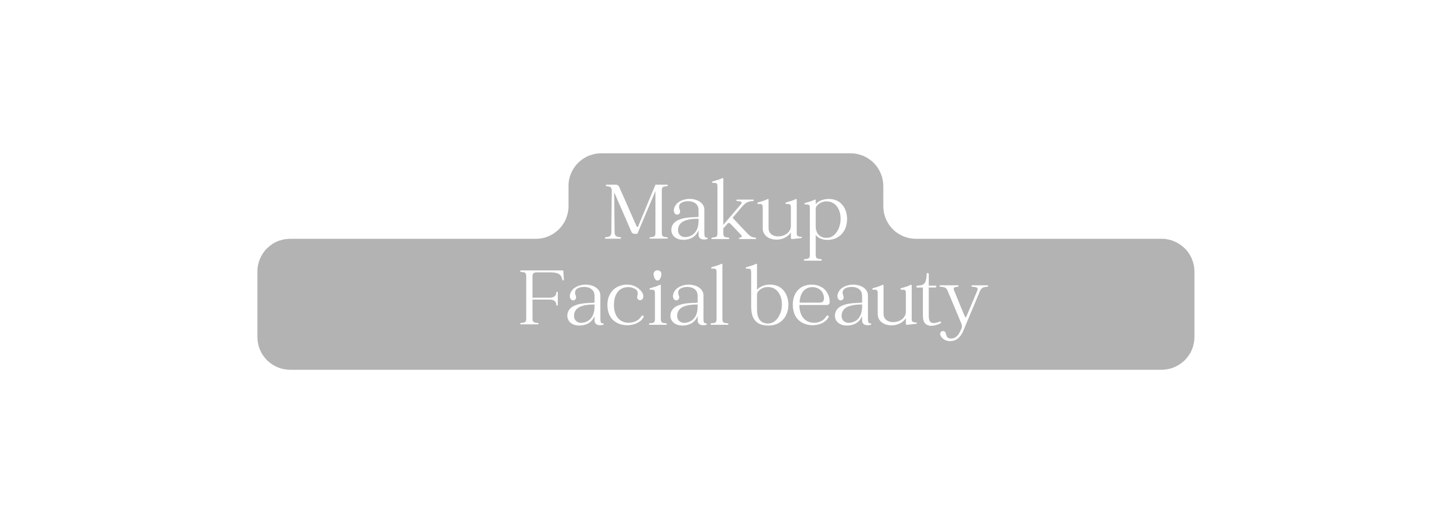 Makup Facial beauty